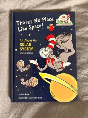 Dr. Seuss Navy & Yellow "There's No Place Like Space!" By: Tish Rabe